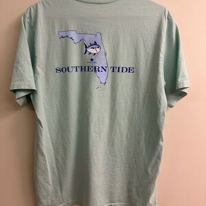 Southern Tide Mint Green Short Sleeve Tee